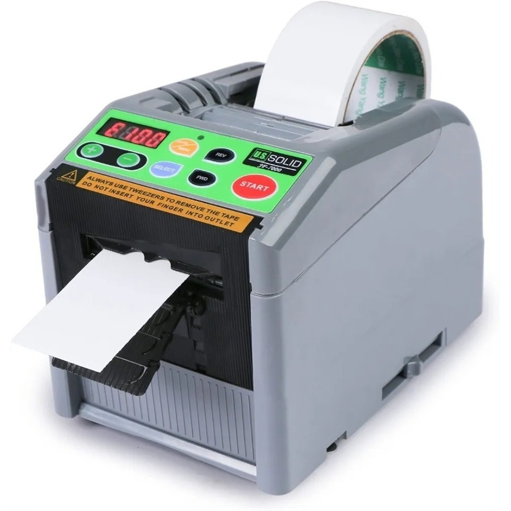 U.S. Solid Automatic Tape Dispenser, Electric Ribbon Cutting Machine JF-7000